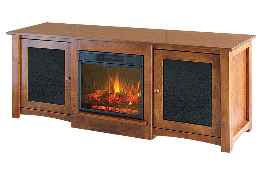 1603 flint 1605 media fireplace console
